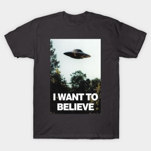 I Want To Believe T-Shirt